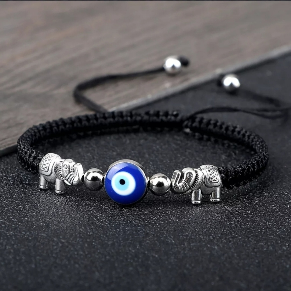 Black bracelet against devil eye protection from any harm 👁👁👁👁👁
